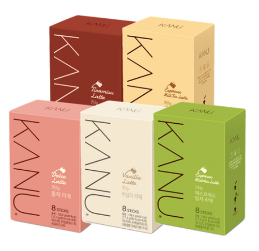 KANU Latte 8 sticks 138g